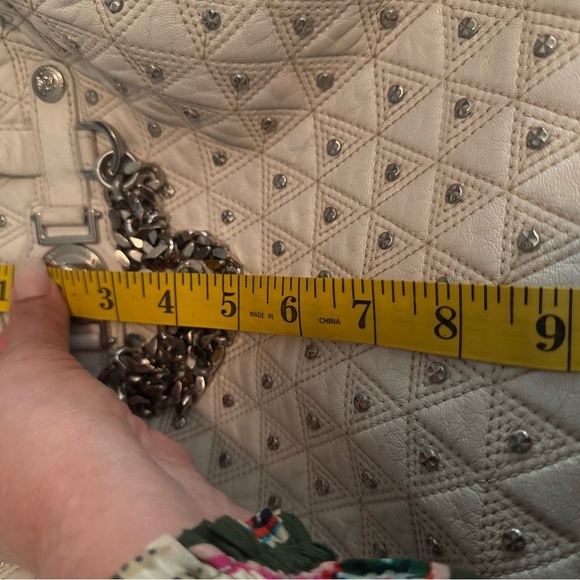 Versace Leather satchel color cream soft Leather - Picture 16 of 16